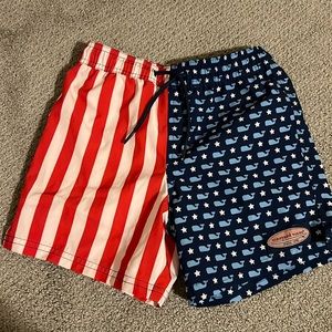 Boys size 6 vineyard vines swim trunks